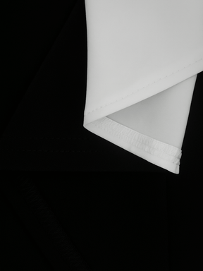 Vestido Longo Sem Mangas com Design Bicolor Diagonal Elegante - Alane