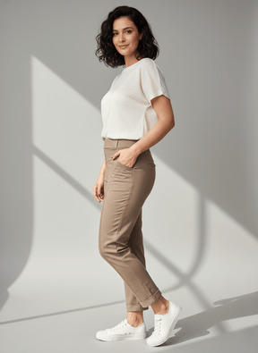 Calça Renata - Moletinho Jeans