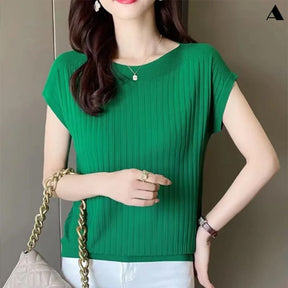 Kit 5 Blusinhas Lux™ em Malha Viscoelástica