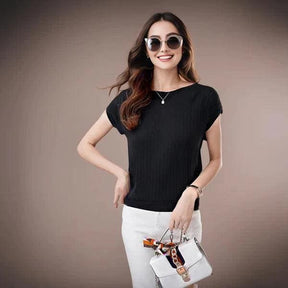 Kit 5 Blusinhas Lux™ em Malha Viscoelástica